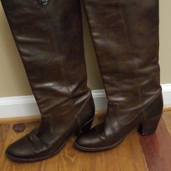 Frye brown leather boots - Picture 2 of 8